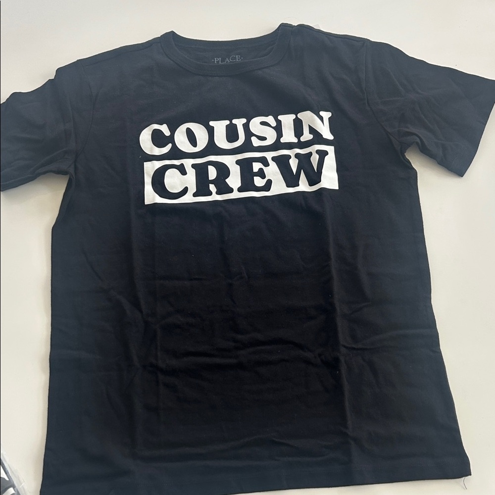 The Children's Place Black Cousin Crew Tee